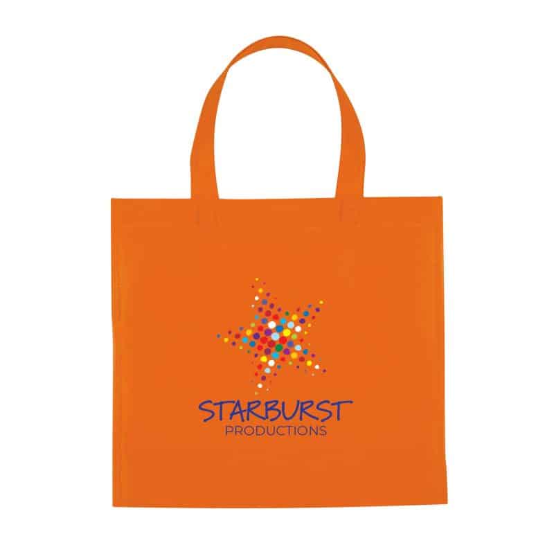 Full Color Non-Woven Mini Shopper Tote - 8
