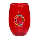 16 Oz. JORNIKOLOR PET Stemless Wine Glass - 4