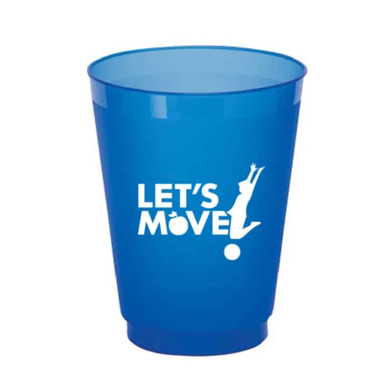 16 Oz. Reusable Frosted Flex Stadium Cup - 3