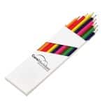 7'' 8 -Color Wooden Pencil Set in White Box - 2