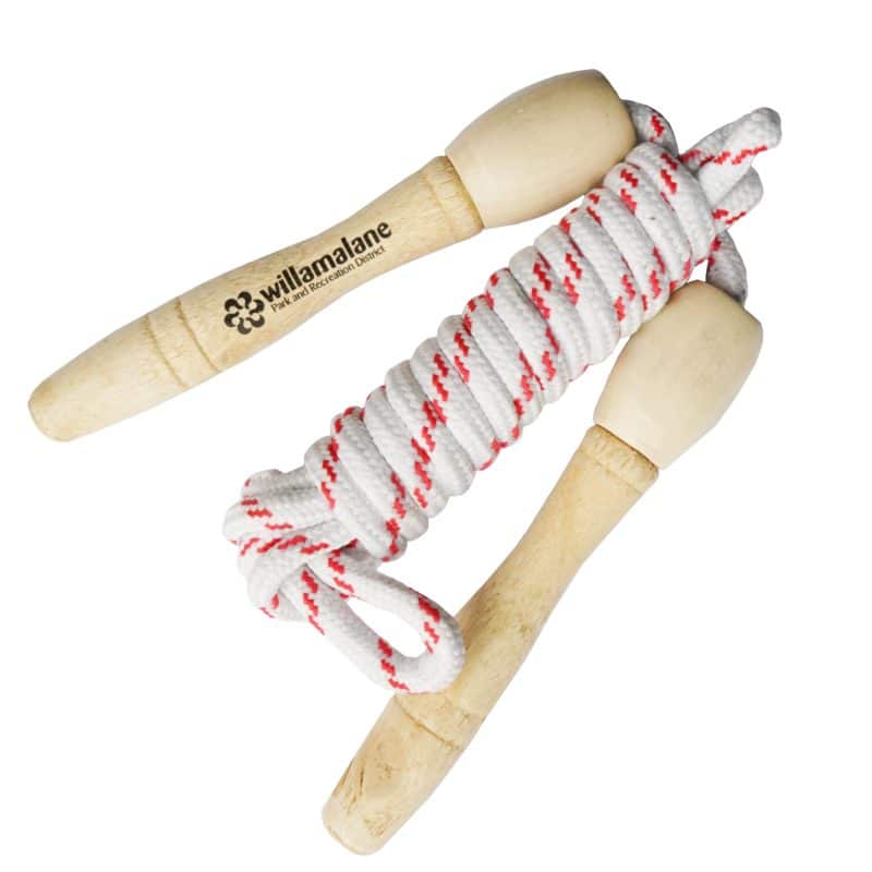 7" Jump Rope w/Wooden Handle - 4
