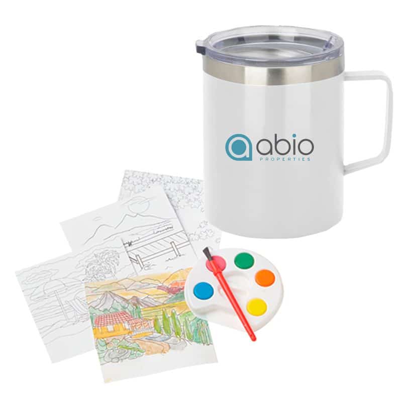Adult Paint Set & Coffee Mug - 6
