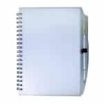 Color-Pro Spiral Unlined Notebook w/Pen (5¾"X7") - 3