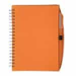 Color-Pro Spiral Unlined Notebook w/Pen (5¾"X7") - 5