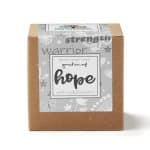 Garden of Hope Planter in Kraft Gift Box (Gray) - 2