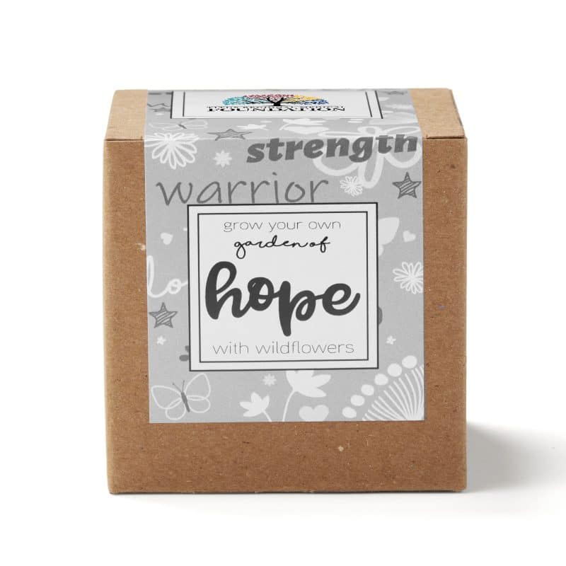 Garden of Hope Planter in Kraft Gift Box (Gray) - 2