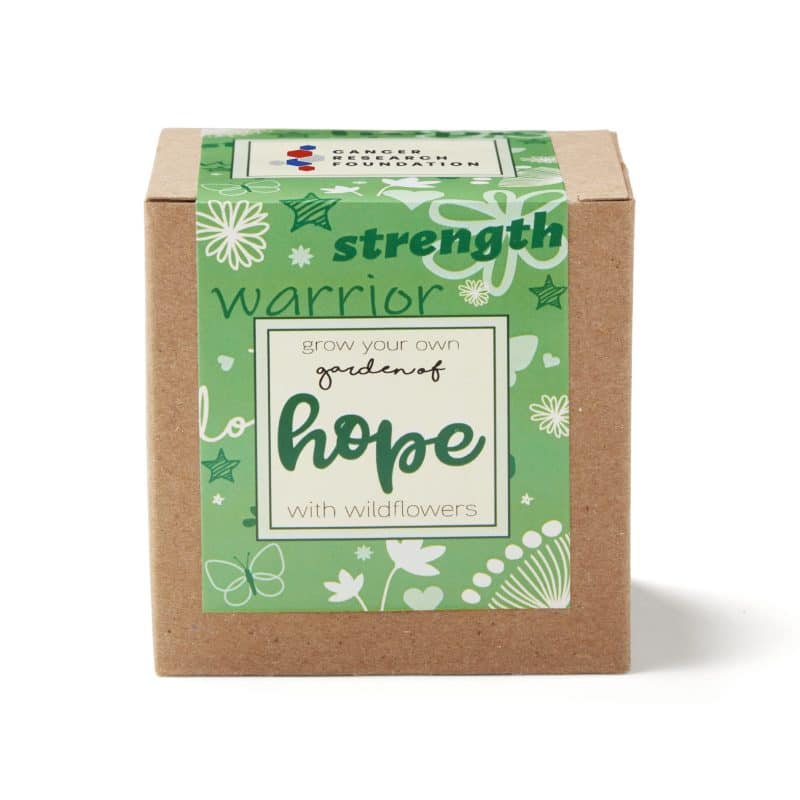 Garden of Hope Planter in Kraft Gift Box (Green) - 2
