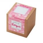 Garden of Hope Planter in Kraft Gift Box (Pink) - 1