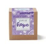 Garden of Hope Planter in Kraft Gift Box (Purple) - 2