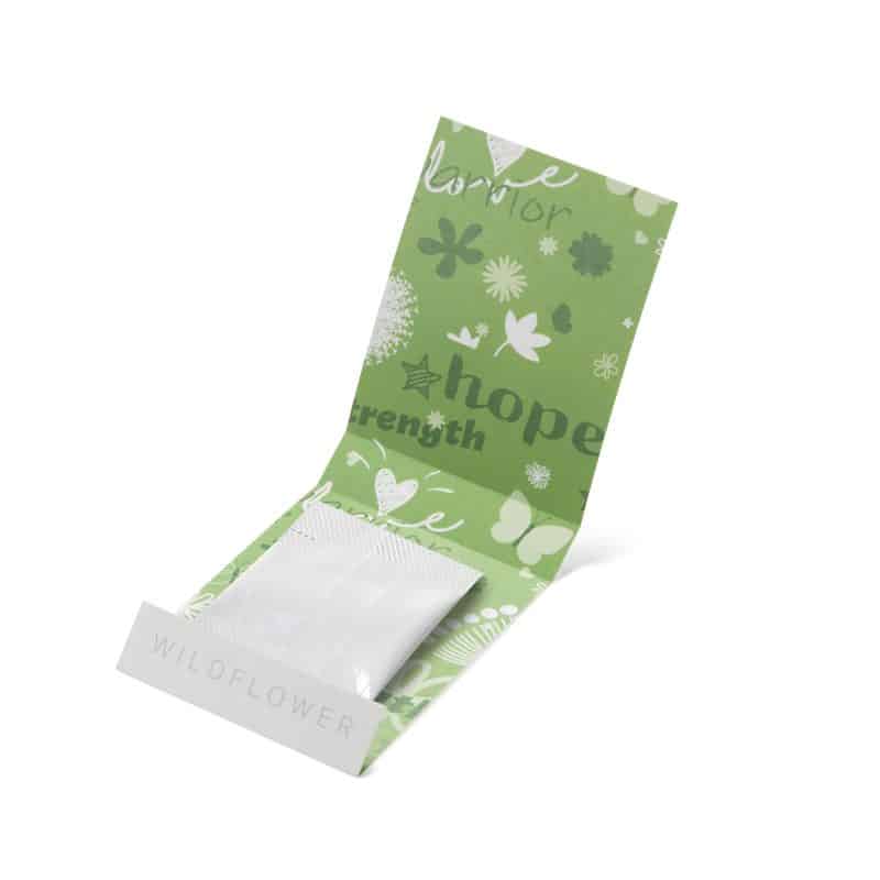 Green Ribbon Garden of Hope Matchbook - 2