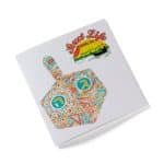 Holiday Theme Deluxe Adult Coloring Book & 8-Color Pencil Set (7"x7") - 4