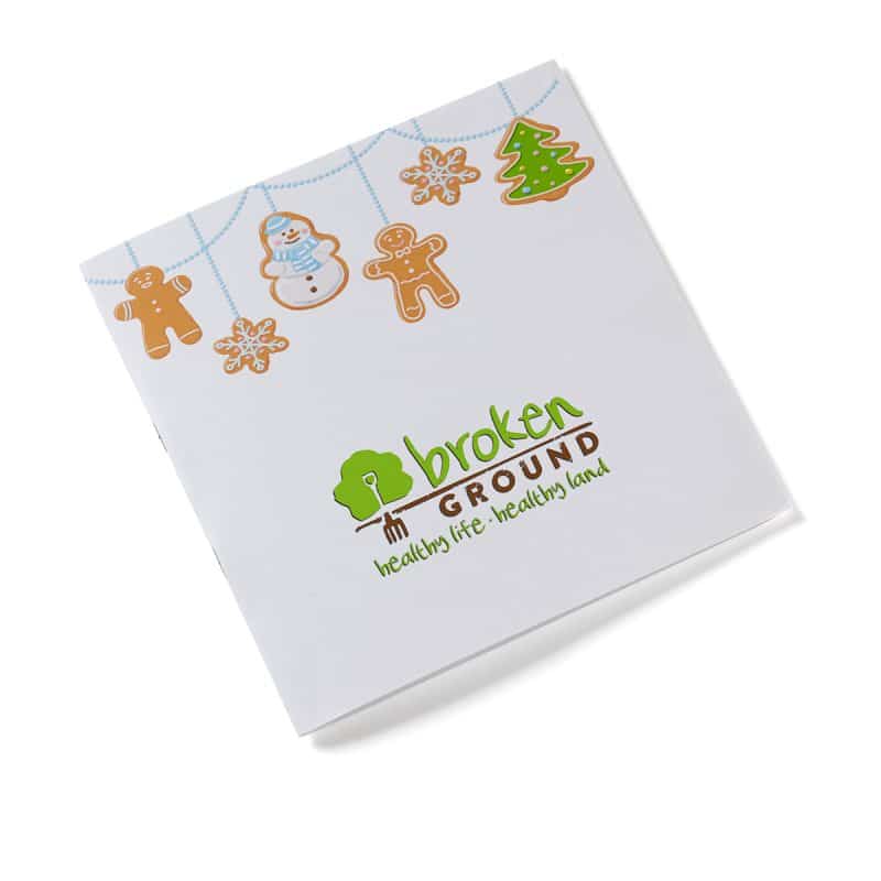 Holiday Theme Deluxe Adult Coloring Book & 8-Color Pencil Set (7"x7") - 5