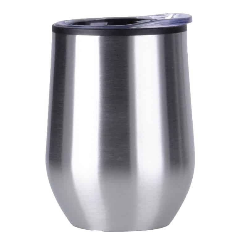 JORNIKOLOR 12 Oz. Stainless Steel Wine Mug - 9
