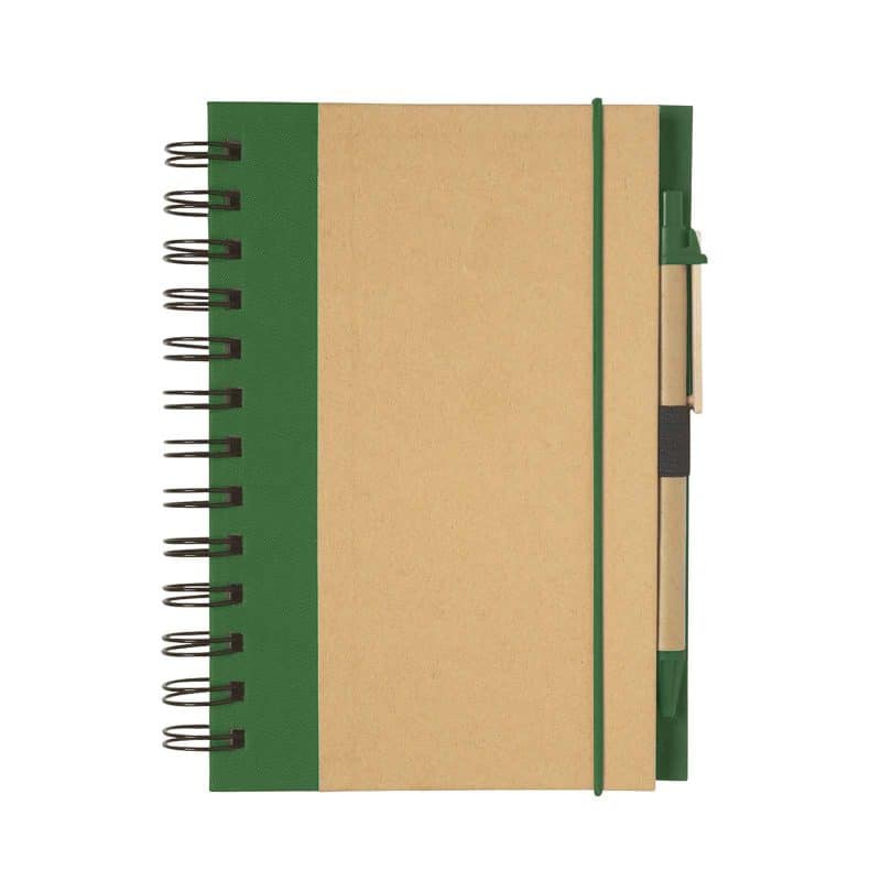 Jornikolor Eco-Inspired Hardcover Notebook & Pen - 5