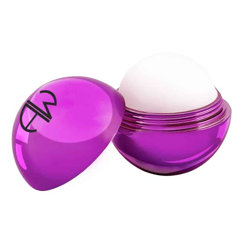 Metallic Finish Round Lip Balm - 8