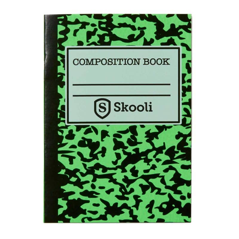 Mini Neon Composition Notebook - 4