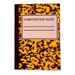 Mini Neon Composition Notebook - 5