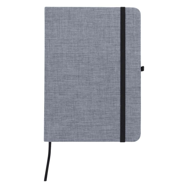 RPET Heathered Journal w/Pen Loop - 5
