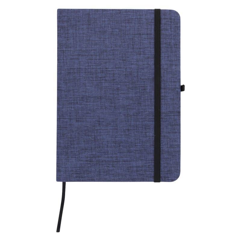 RPET Heathered Journal w/Pen Loop - 7