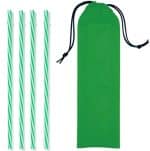 Reusable Straws in Full Color Drawstring Pouch - 7