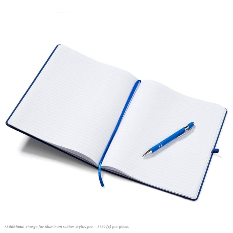 Soft Touch Journal w/Pen Loop (8"X10") - 3