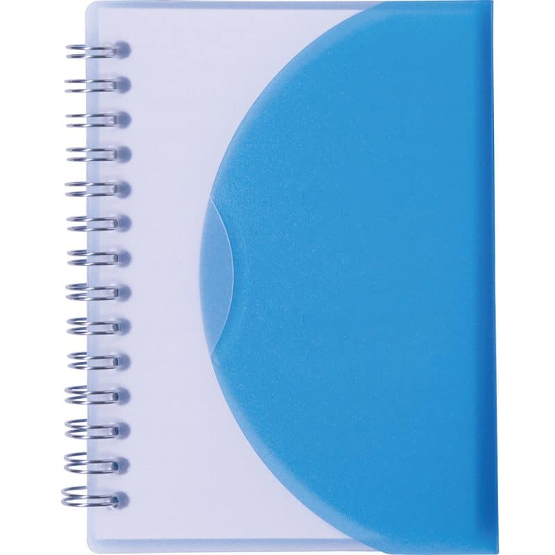 Two-Tone Spiral Notebook (4"X5") - 1