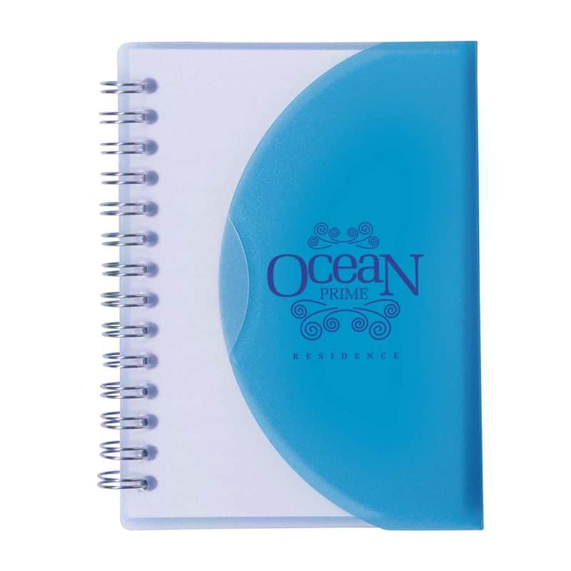 Two-Tone Spiral Notebook (4"X5") - 2