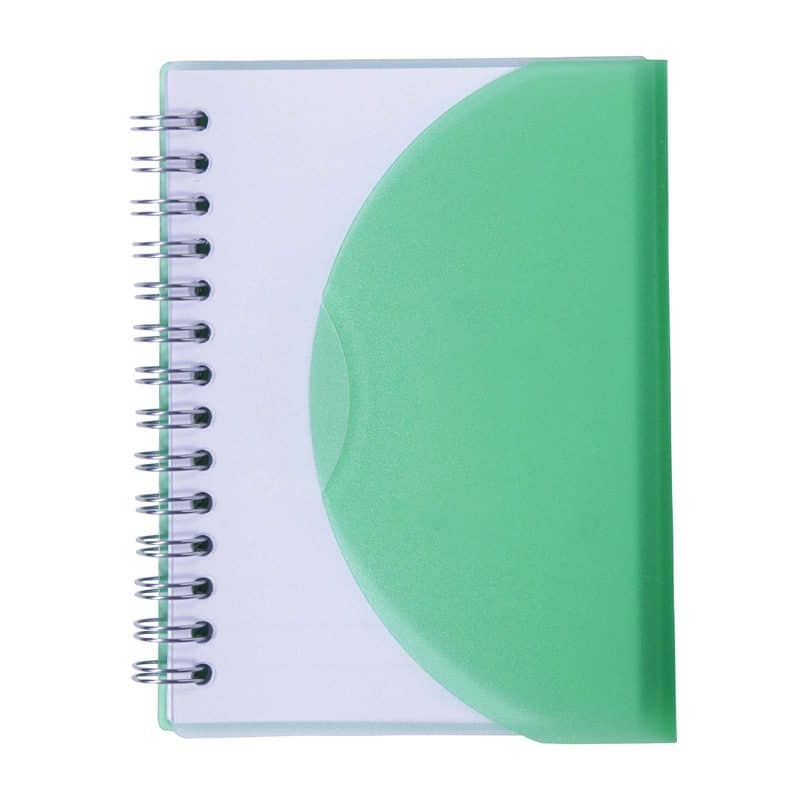 Two-Tone Spiral Notebook (4"X5") - 3
