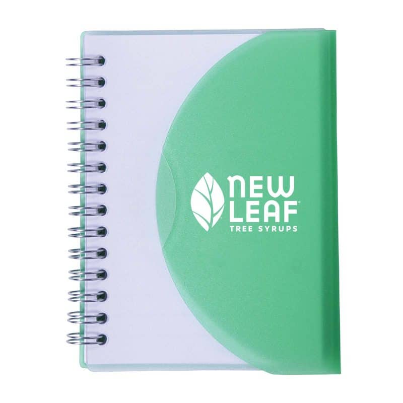 Two-Tone Spiral Notebook (4"X5") - 4