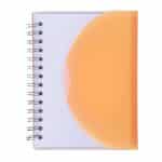 Two-Tone Spiral Notebook (4"X5") - 5