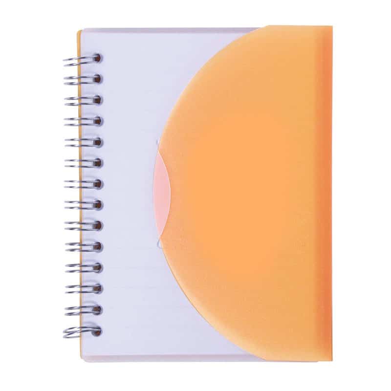 Two-Tone Spiral Notebook (4"X5") - 5