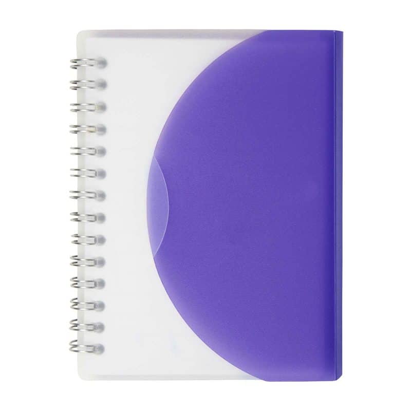 Two-Tone Spiral Notebook (4"X5") - 7