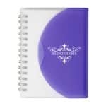Two-Tone Spiral Notebook (4"X5") - 8