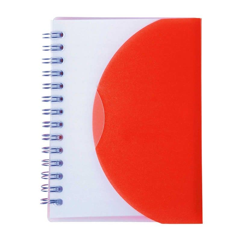 Two-Tone Spiral Notebook (4"X5") - 9