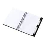 Wave Spiral Notebook w/Cardinal Pen (5''x7'') - 6
