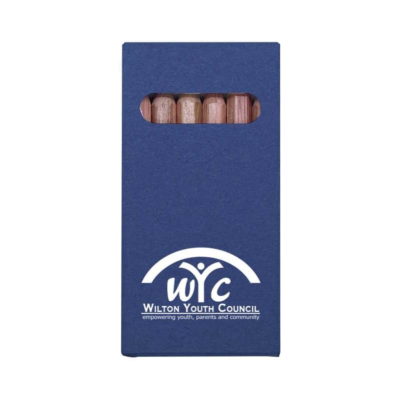 6 Color Wooden Pencil Set in Box - 5