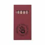 6 Color Wooden Pencil Set in Box - 9
