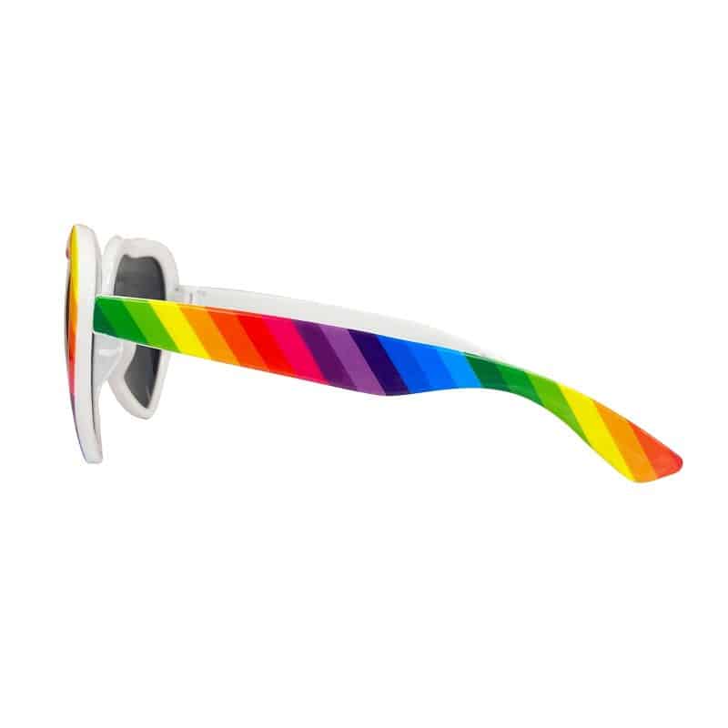 Heart Shaped Rainbow Sunglasses - 1