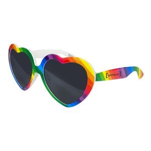 Heart Shaped Rainbow Sunglasses