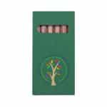 Jornikolor 6 Color Wooden Pencil Set in Box - 7