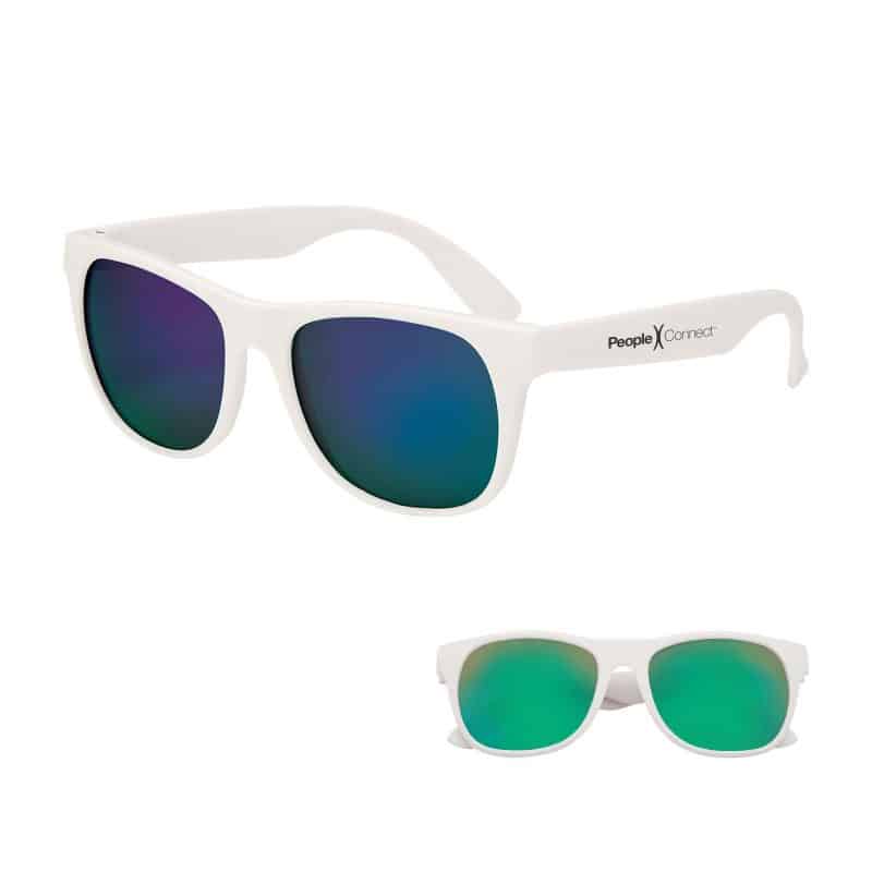 Rubberized Mirrored Sunglasses - 6