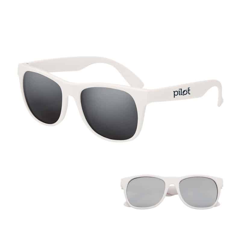 Rubberized Mirrored Sunglasses - 8