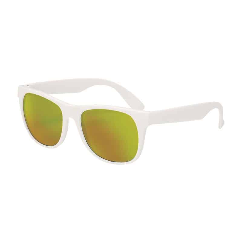 Rubberized Mirrored Sunglasses - 9