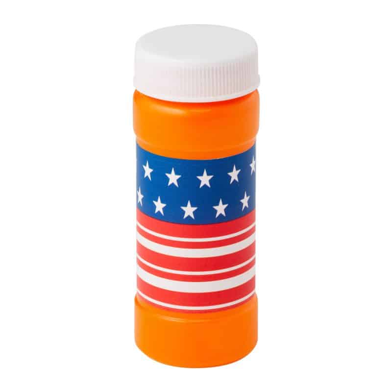 2 Oz. Patriotic Bubbles Imprinted Cap - 3