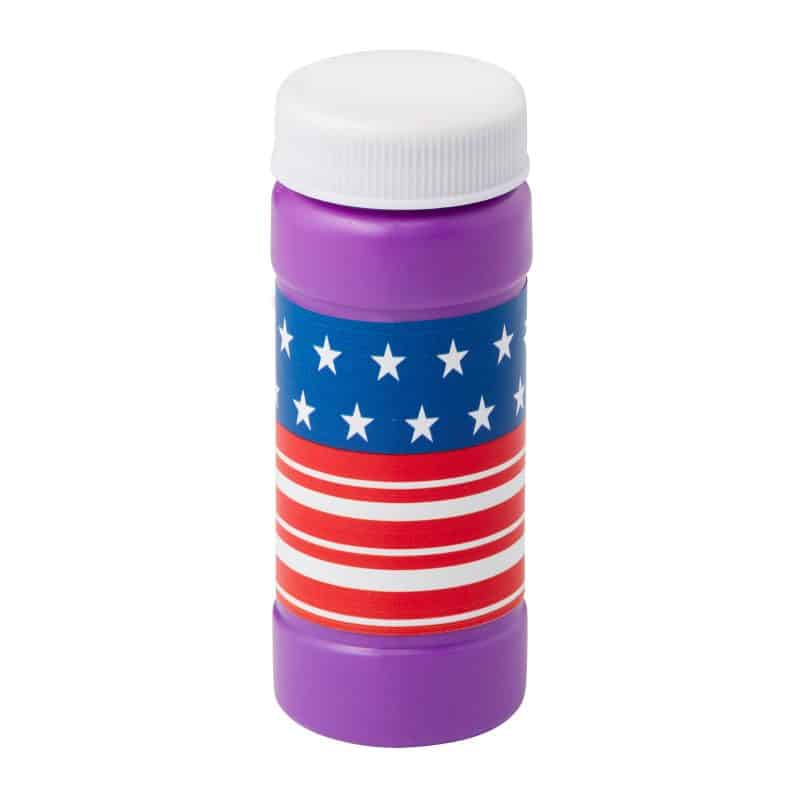 2 Oz. Patriotic Bubbles Imprinted Cap - 5