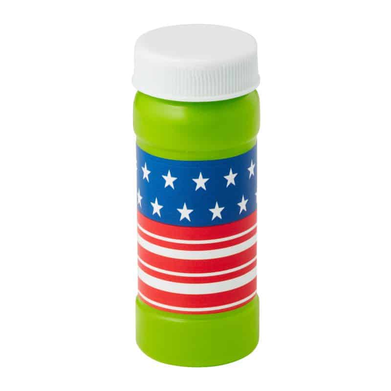 2 Oz. Patriotic Bubbles Imprinted Cap - 7