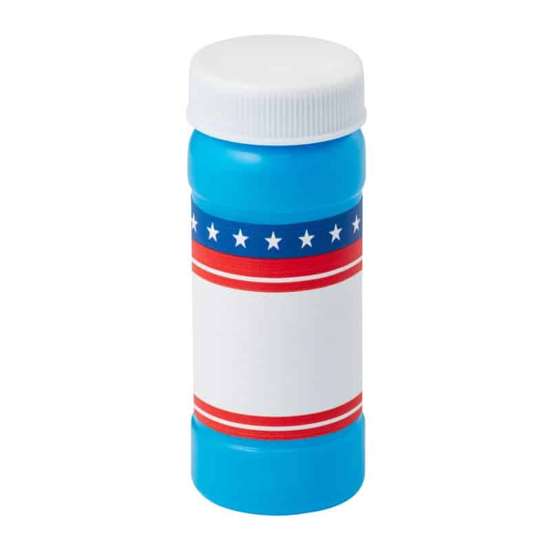 2 Oz. Patriotic Bubbles w/Full Color Digital Label - 1