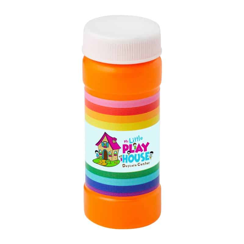 2 Oz. Pride Bubbles w/Full Color Digital Label - 4