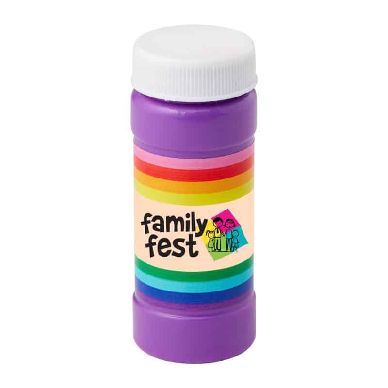 2 Oz. Pride Bubbles w/Full Color Digital Label - 6