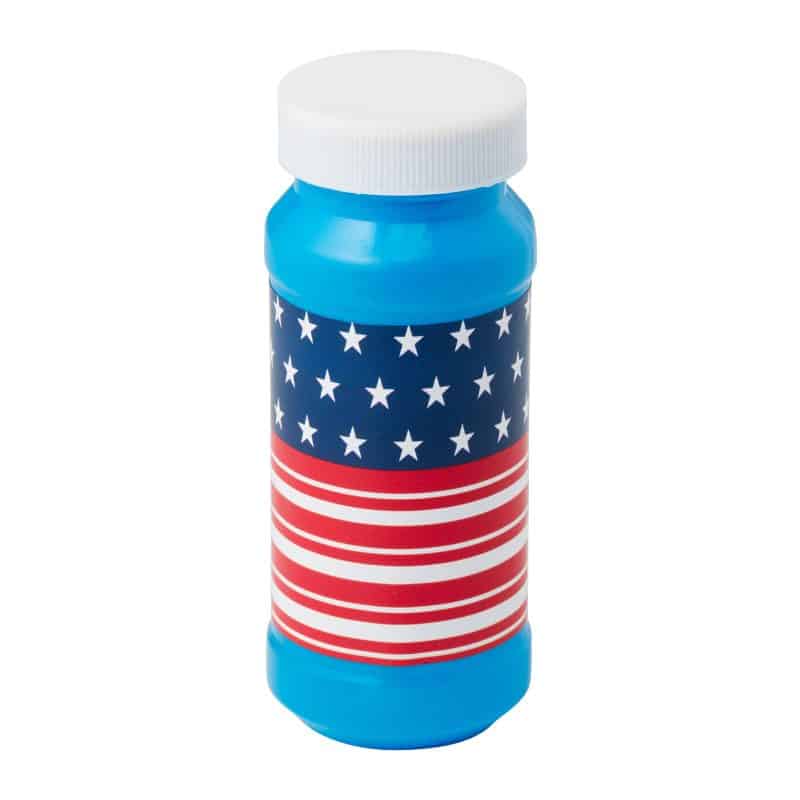 4 Oz. Patriotic Bubbles Imprinted Cap - 3